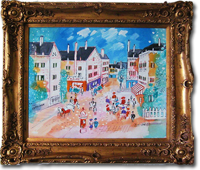 Charles Cobelle, 'Paris Afternoon', Oil on Canvas