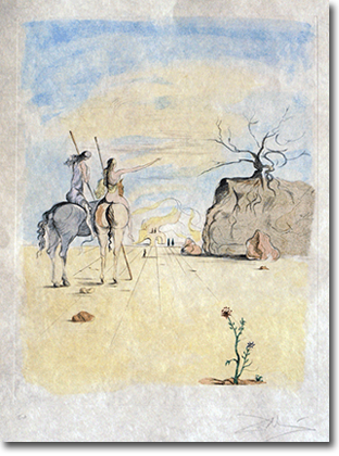 Salvador Dalí, 'Visage'