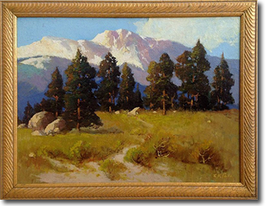 Ernest Henry Pohl, 'Snowy Range - Wyoming'