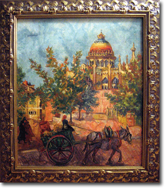 Jasmine Texoon, 'Europe' Oil on Canvas