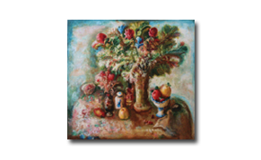 Kim Tkatch, 'Flowers', Oil on Canvas