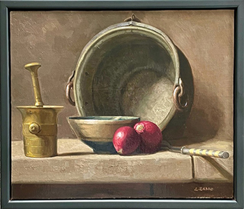 Elizabeth Beard, 'Soup', Oil on Canvas Board