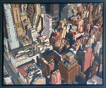 Nedra Newby, 'View from the Empire State Building'