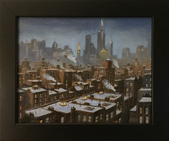 Carole Teller, 'Winter Twilight'